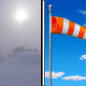 Wednesday: Patchy blowing snow before noon. Sunny, with a high near 37. Windy, with a west southwest wind 20 to 30 mph. 
