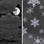 Tuesday Night: A chance of snow after 4am.  Mostly cloudy, with a low around 27.