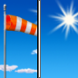 Today: Sunny, with a high near 80. Breezy, with a north wind 15 to 24 mph. 
