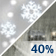 Chance Rain/Snow. Chance for Measurable Precipitation 40% Chance Rain/Snow. Chance for Measurable Precipitation 40%