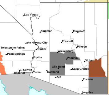 Severe Weather Warnings Map