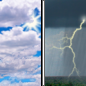 Tuesday: A chance of showers and thunderstorms after 2pm.  Mostly cloudy, with a high near 85.