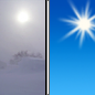 Friday: Patchy blowing snow between 10am and noon. Sunny, with a high near 27.