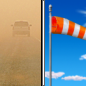 Wednesday: Areas of blowing dust before 11am. Sunny, with a high near 30. Breezy, with a north wind 30 to 35 km/h decreasing to 25 to 30 km/h in the afternoon. Winds could gust as high as 60 km/h. 