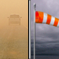 Monday: Patchy blowing dust between 10am and 11am. Cloudy, with a high near 76. Breezy, with a southeast wind 19 to 24 mph decreasing to 13 to 18 mph in the afternoon. Winds could gust as high as 34 mph. 