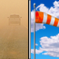 Saturday: Patchy blowing dust before 9am. Increasing clouds, with a high near 64. Breezy, with a north wind 13 to 23 mph. 