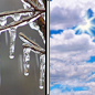 Friday: A chance of freezing rain before noon.  Mostly cloudy, with a high near 39.