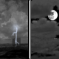 Thursday Night: A chance of thunderstorms before 8pm.  Mostly cloudy, with a low around 55.