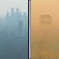 Today: Widespread haze before 2pm, then widespread haze after 3pm. Areas of smoke between 2pm and 3pm. Patchy blowing dust after 5pm. Sunny, with a high near 98. South southwest wind 7 to 15 mph, with gusts as high as 29 mph. 