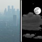 Tonight: Widespread haze before 11pm. Partly cloudy, with a low around 59. North wind 6 to 9 mph. 