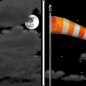 Sunday Night: Partly cloudy, with a low around 43. Breezy. 