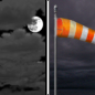 Tonight: Mostly cloudy, with a low around 55. Breezy, with a north wind 6 to 11 mph becoming north 12 to 17 mph in the evening. Winds could gust as high as 22 mph. 