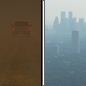 Tonight: Widespread haze before 1am, then widespread haze after 3am. Areas of smoke before 3am, then areas of smoke after 5am. Patchy blowing dust before 8pm. Clear, with a low around 76. Windy, with a west wind 20 to 25 mph decreasing to 15 to 20 mph after midnight. Winds could gust as high as 35 mph. 