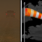 Friday Night: Patchy blowing dust before 11pm. Partly cloudy, with a low around 45. Windy. 