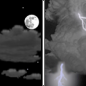 Tonight: A 30 percent chance of showers and thunderstorms, mainly after 4am.  Mostly cloudy, with a low around 62. East southeast wind 10 to 15 mph. 