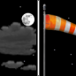 Saturday Night: Mostly clear, with a low around 4. Breezy, with a west southwest wind 20 to 25 km/h becoming west 30 to 35 km/h after midnight. 