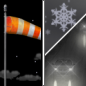 Sunday Night: A slight chance of rain showers after midnight, mixing with snow after 5am.  Mostly clear, with a low around 37. Breezy. 