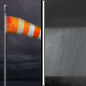 Thursday Night: A chance of showers after 1am.  Cloudy, with a low around 38. Breezy. 