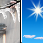 Sunday: A slight chance of rain or freezing rain before 11am.  Sunny, with a high near 69.