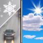 Monday: A slight chance of rain, mixing with snow after 8am, then gradually ending.  Snow level 7600 feet rising to 8500 feet in the afternoon. Mostly sunny, with a high near 57.