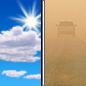 Today: Widespread blowing dust after noon. Partly sunny, then gradually becoming sunny, with a high near 84. Windy, with a west southwest wind 8 to 18 mph increasing to 21 to 31 mph in the afternoon. Winds could gust as high as 47 mph. 