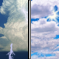 Tuesday: A chance of thunderstorms before 8am.  Partly sunny, with a high near 72.