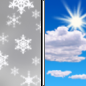 Friday: A slight chance of snow before 11am.  Mostly sunny, with a high near 31.