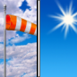 Monday: Partly sunny, then gradually becoming sunny, with a high near 87. Breezy, with an east wind 10 to 15 mph becoming light and variable  in the afternoon. Winds could gust as high as 21 mph. 