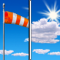 Today: Mostly sunny, with a high near 65. Breezy, with a northeast wind 14 to 21 mph, with gusts as high as 33 mph. 