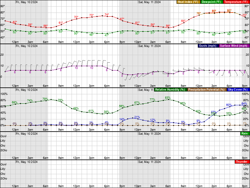 Hourly Weather Forcast