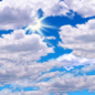 Friday: Mostly cloudy, with a high near 59. East wind 9 to 11 mph. 